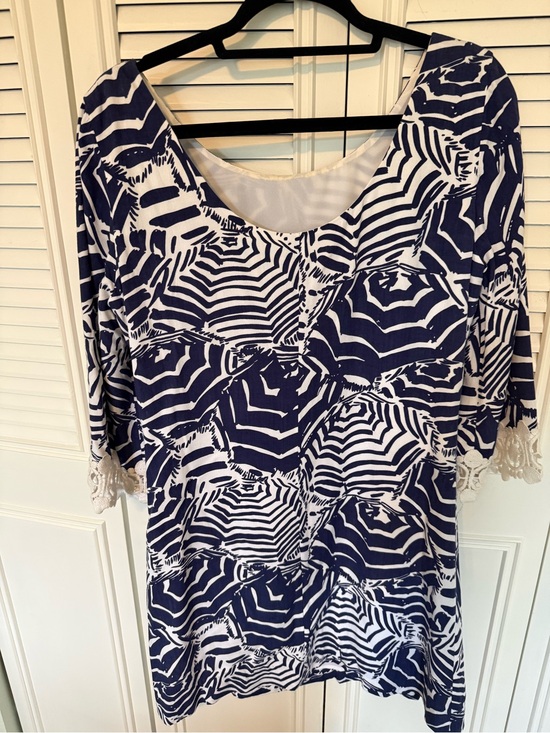 Lilly Pulitzer Dresses & Skirts - Lilly Pulitzer "Harbour" Tunic Shift Mini Dress – Oh Cabana Boy (large)